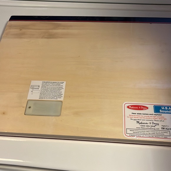 Melissa & Doug USA map sound puzzle - Picture 10 of 10